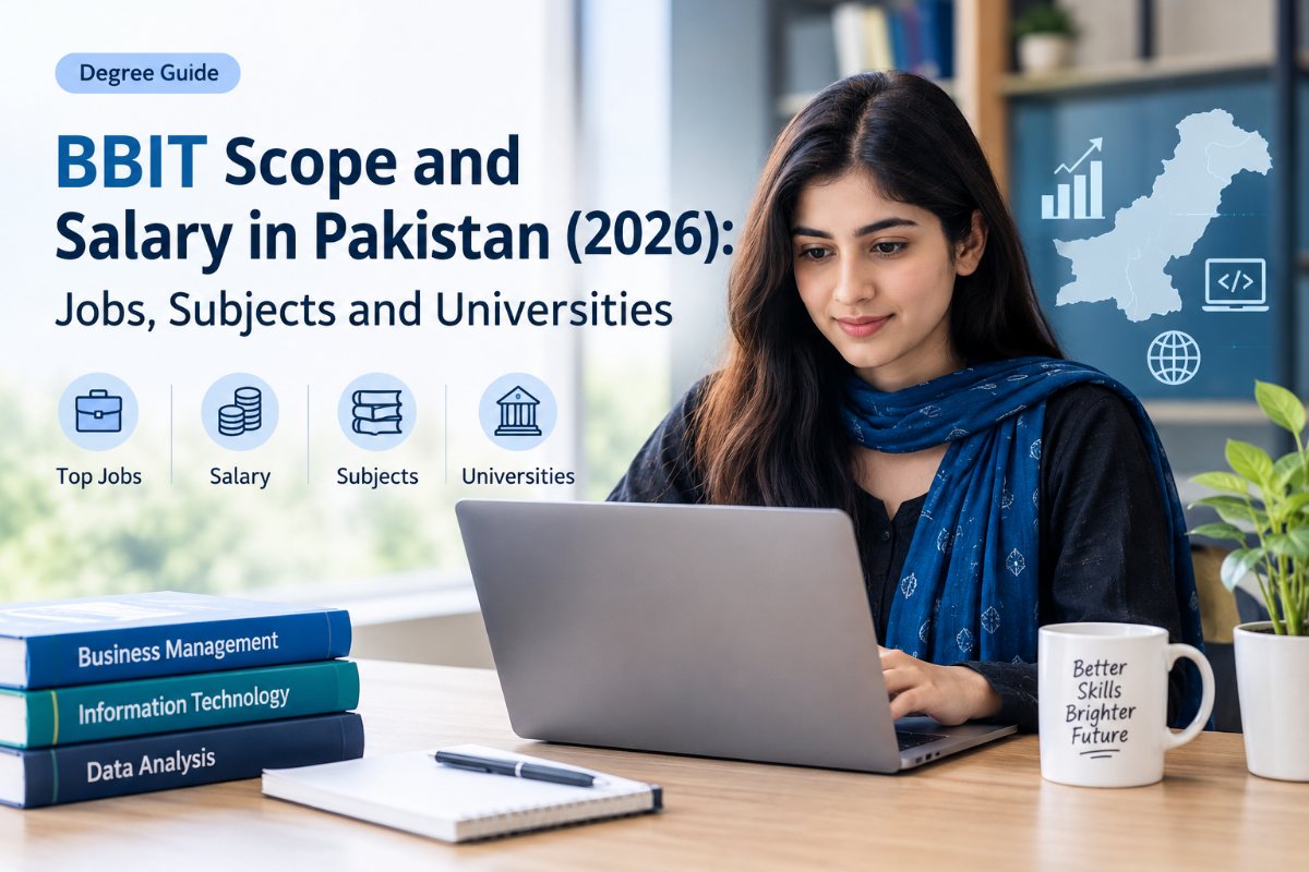 BBIT scope in Pakistan: guide to jobs, salary, subjects and universities